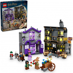 Klocki LEGO 76439 Sklepy Ollivandera i Madame Malkin HARRY POTTER